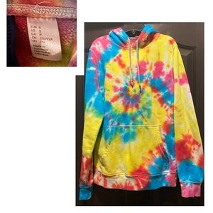 Men’s Small H&M Tie-Dye Hoodie